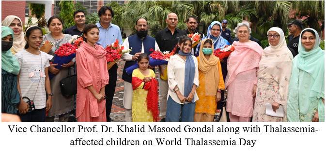 World Thalassaemia Day celebrated at Fatima Jinnah Medical University