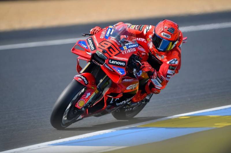 Marc Marquez wins French MotoGP sprint race
