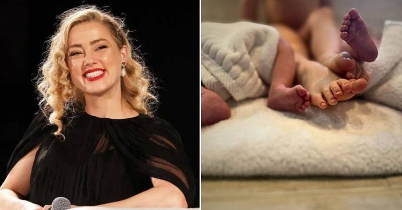 Amber Heard welcomes twins, says her family is now complete
