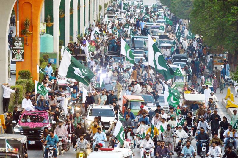 Civil society stages rallies in various cities to celebrate victory