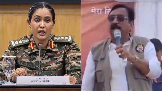 BJP minister calls Indian army’s Muslim spokesperson Colonel Sofia Qureshi 'sister of terrorists'