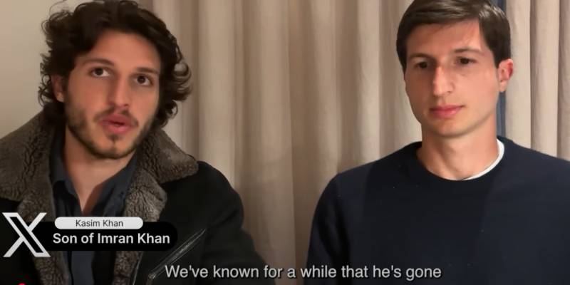 Imran Khan’s sons break silence, appeal for global pressure over father’s 