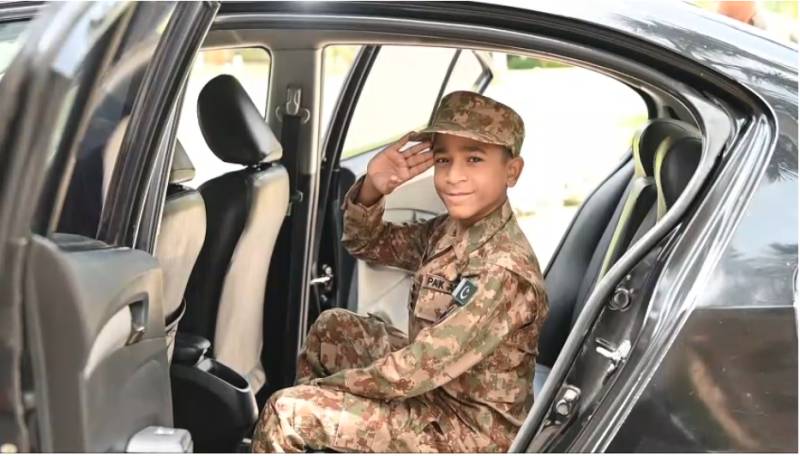 Pakistan Army grants wish of terminally-ill child