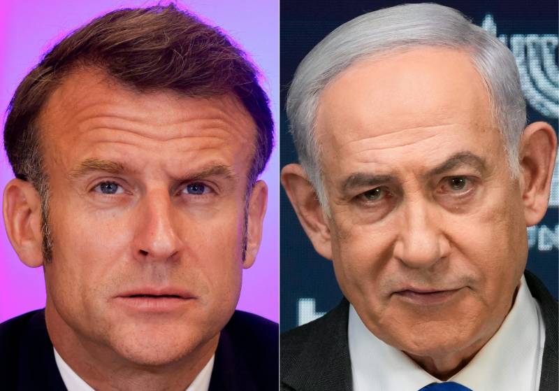 Netanyahu accuses Macron of siding with 'terrorist organisation' after Israel criticism