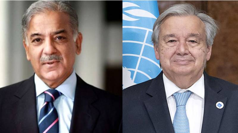 PM discusses regional peace in telephonic talks with UN Chief