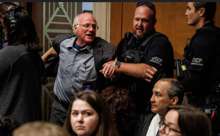 Ben & Jerry's cofounder removed from Senate in Gaza protest