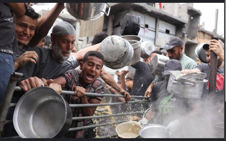 Trump says many in Gaza are 'starving'