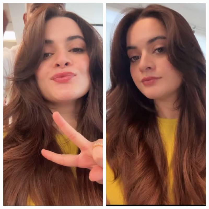Minal Khan goes for 'much need new haircut', Watch video