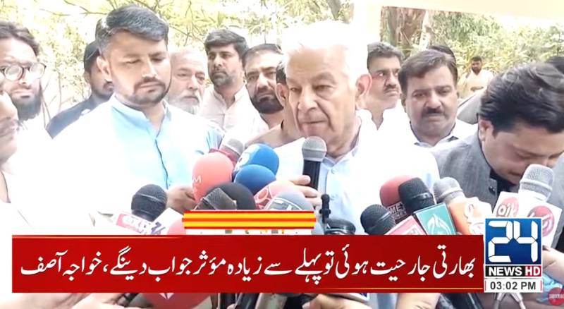 Pakistan’s response will be brutal if India attacks again, says Kh Asif