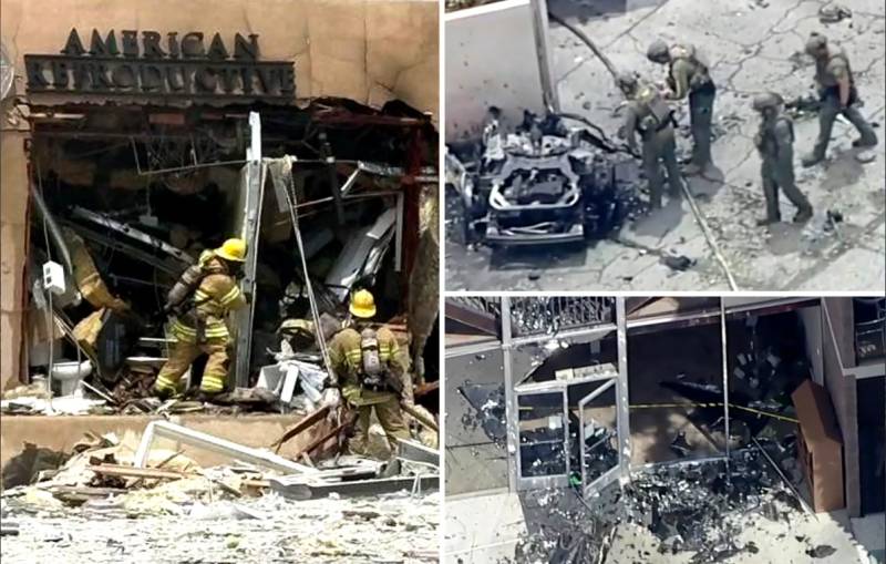 Terror blast rocks US, one killed in explosion outside California clinic