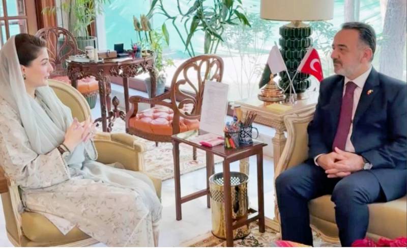 Turkish Ambassador calls on CM Maryam to discuss bilateral ties