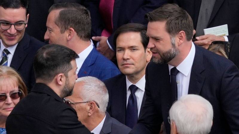 Zelensky, Vance discussed upcoming Trump-Putin call in Rome