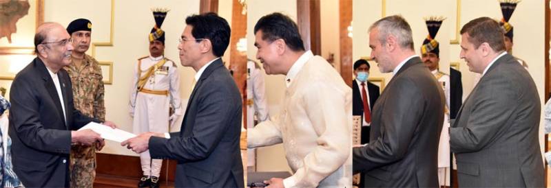 Envoy-designate of Thailand, Philippines, other countries present their credential to President
