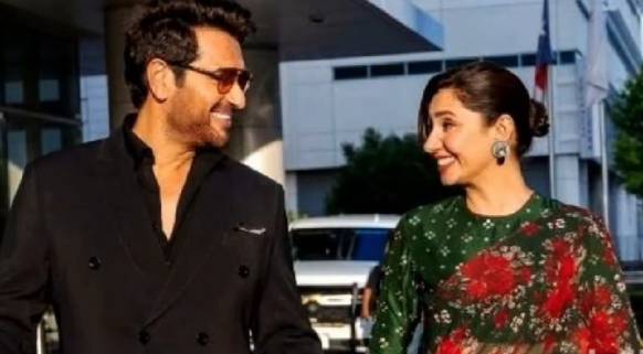 Mahira Khan and Humayun Saeed's infectious grooving at Love Guru's promotions 