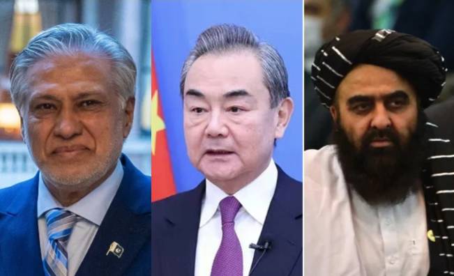 Pak-China-Afghan FMs to hold talks on Indian aggression today