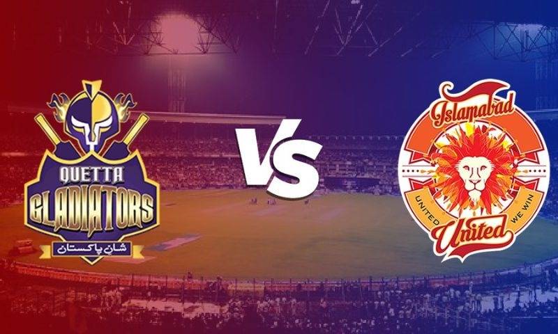 Quetta Gladiators, Islamabad United face-off tomorrow with an eye on PSL X final