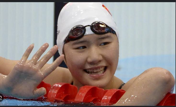 Chinese swimmer, 12, eyes world domination