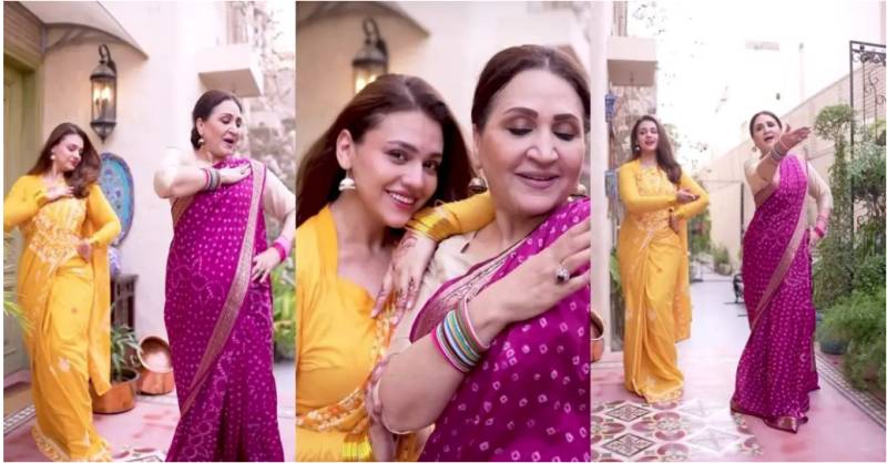 Fans cant get enough of Zara and Asma Abbas's traditional sarees & Kathak dance performance