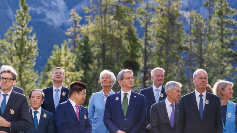 G7 finance chiefs begin talks under strain of Trump tariffs