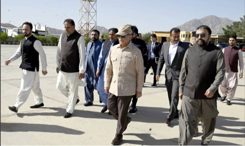 PM Shehbaz reaches Quetta to review law and order