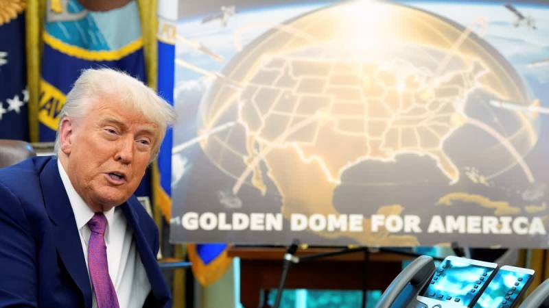 Trump unveils plans for 'Golden Dome' missile shield for US