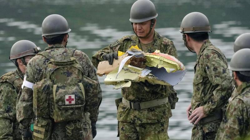 Two Japanese soldiers confirmed killed in training plane crash