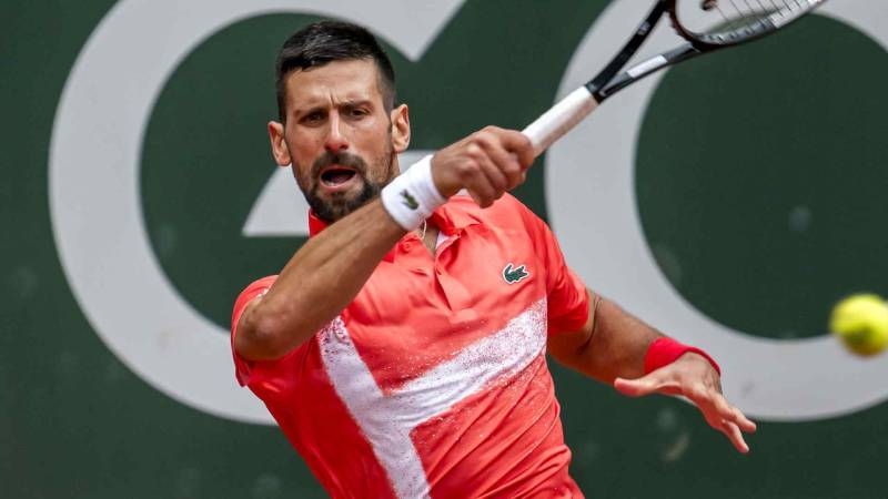 Djokovic closes on 100th ATP title by reaching Geneva final