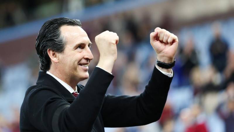 Emery 'proud' of Villa even if top-five bid fails