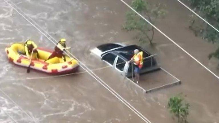 Floods ravage eastern Australia, leave four dead and thousands isolated