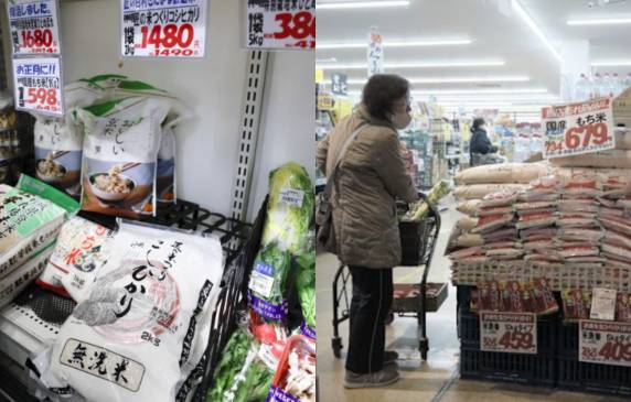 Japan core inflation tops forecasts as rice prices almost double