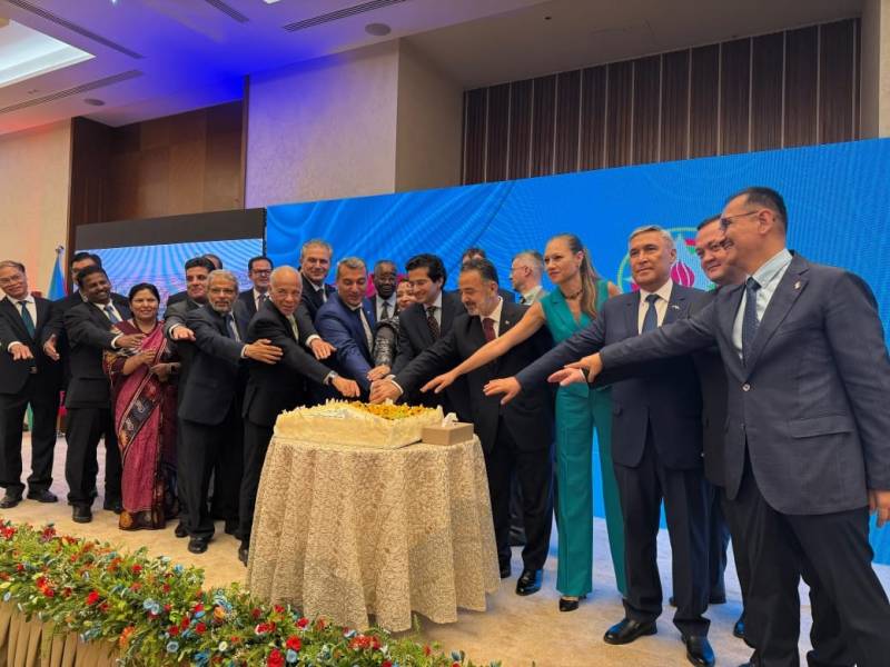 Azerbaijan embassy hosts lunch on country's 107th Independence Day