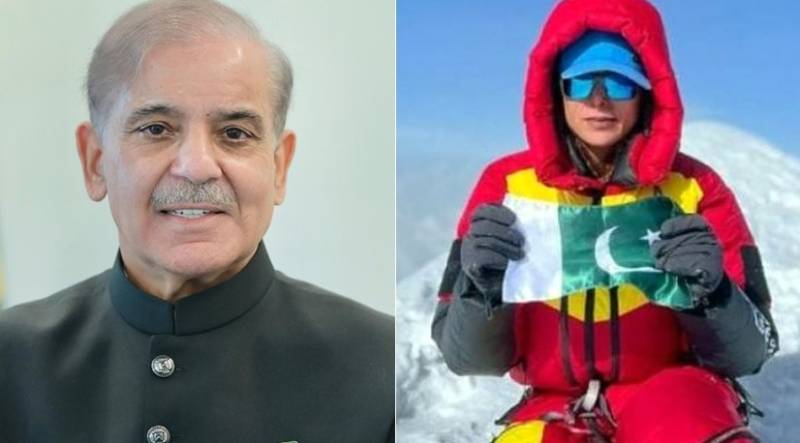 PM Shehbaz praises Naila Kiani for scaling Mountain Kanchenjunga