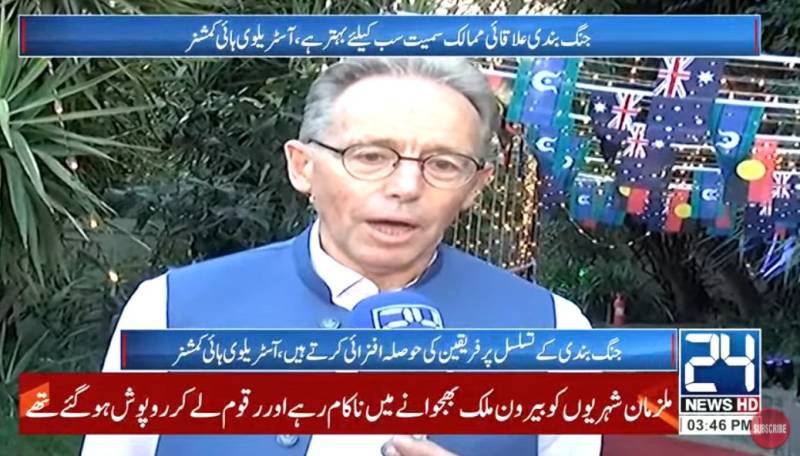 Australian envoy calls for permanent ceasefire between Pakistan and India