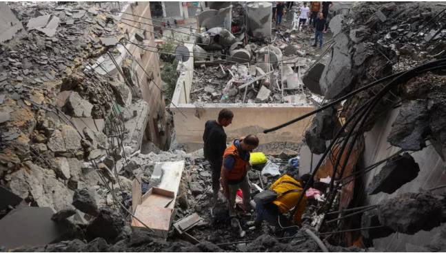Gaza rescuers say 22 killed in Israeli strikes