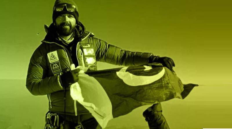 Saad makes history as first Pakistani to summit Everest from North