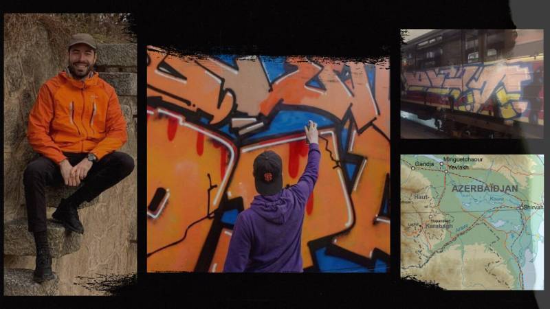 Azerbaijan pardons Frenchman jailed for metro graffiti
