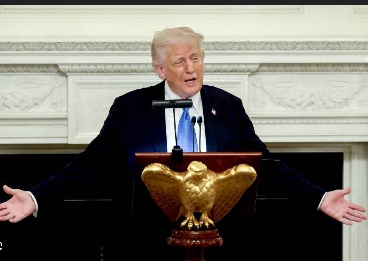 Trump lashes out at 'crazy' Putin, warns of Russia's 'downfall'