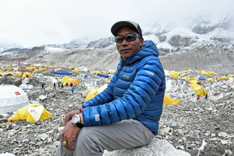 Nepali 'Everest Man' breaks own record with 31st summit