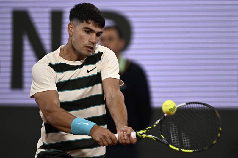Alcaraz overcomes blip to reach French Open third round