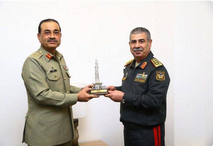 Field Marshal Asim Munir for enhancing defence ties with Azerbaijan
