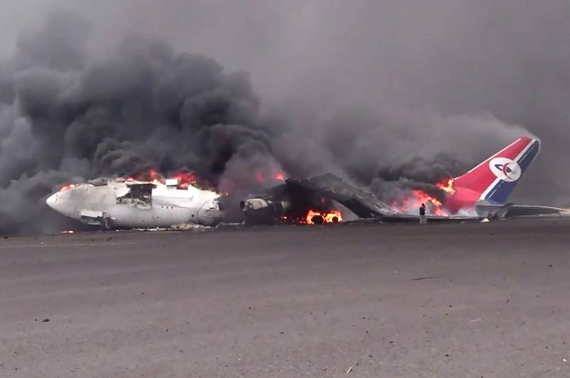 Israeli strikes destroy last plane at Yemen rebels' airport