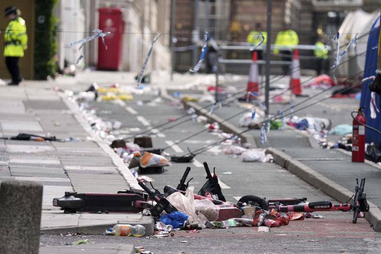 UK police question car ramming suspect, seven still in hospital