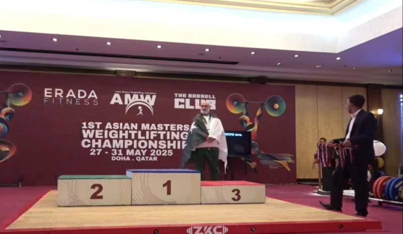 Pakistan win second gold at Asian Masters Weightlifting Championship