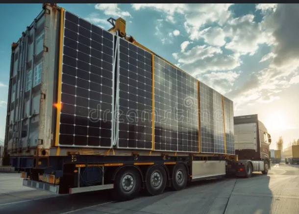 Truck loaded with solar panels looted en route to Okara from Karachi