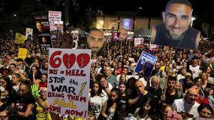 Thousands rally in Israel for Gaza hostages on 600th day of war