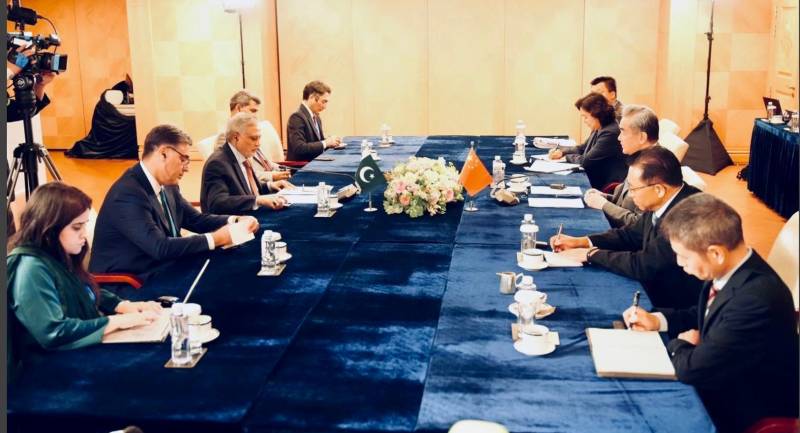 DPM Dar meets Chinese FM Wang Yi in Hong Kong
