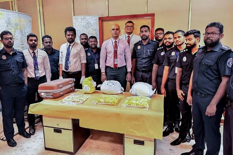 Sri Lanka seizes largest cocaine haul at main airport