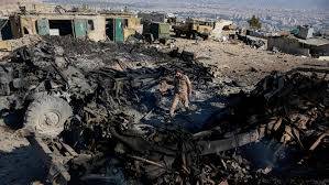 Israel strikes western Syria, despite talks