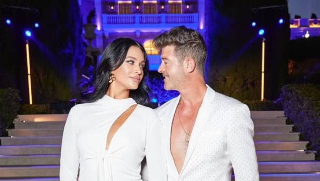 Robin Thicke marries April Love Geary after seven-year engagement and three children together