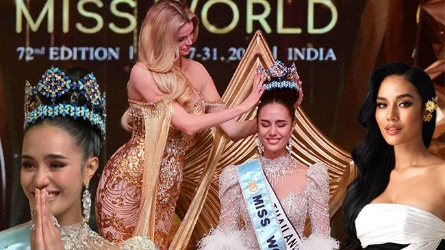 Political science student from Thailand becomes Miss World 2025